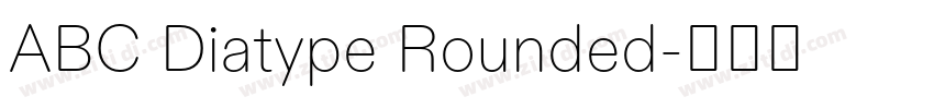ABC Diatype Rounded字体转换